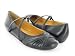 Ipanema Twain Black Flats with Two Straps