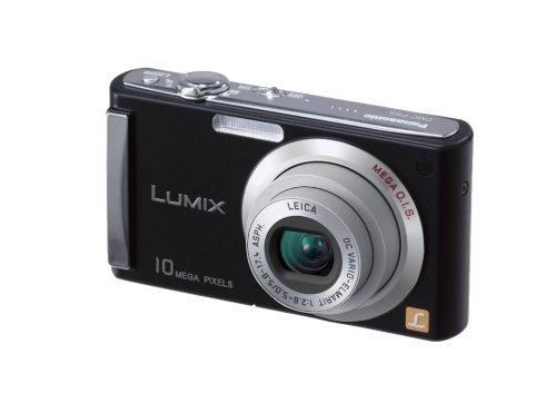 Panasonic Lumix DMC-FS5K 10MP Digital Camera with 4x Wide Angle MEGA Optical Image Stabilized Zoom (Black) image