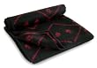 Alpaca wool throw, 'Inca Duck Shadow'