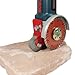 PEARL ABRASIVE CO. BR45003 3-Wheel Grinder Caddy Blade Roller
