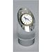German Shepherd Dog Crystal Paperweight Clock
