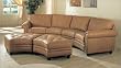 Charleston Leather Sectional By Coaster Furniture With Silver Shipping