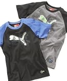 Puma Boys Cat Raglan Tee