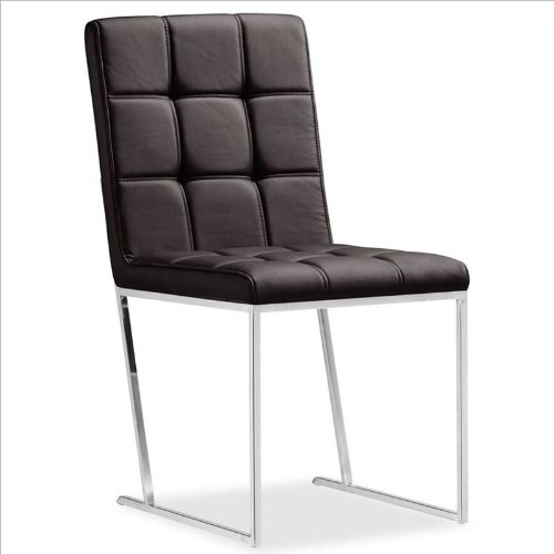 Zuo Squire Dining Chair Espresso (set of 2)