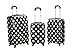 Rockland 3 Pc Laguna Beach Polycarbonate/abs Upright Luggage Set