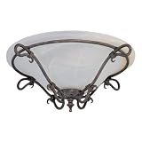 Monte Carlo MC16OCC-L Wrought Iron Bowl, Old Chicago Finish