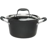 Anolon Advanced Hard Anodized Nonstick 4-1/2-Quart Tapered Saucepot