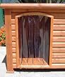 Outback Dog House Door in Clear Size: Medium / Large (25" x 14.5")