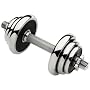 Christopeit Kurzhantelset Gusseisen chrom, 11Kg Christopeit