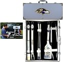 Baltimore Ravens 8pc. BBQ Set w/Case