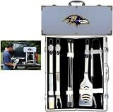 Baltimore Ravens 8pc. BBQ Set w/Case
