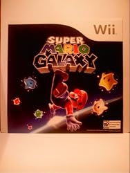 HUGE SUPER MARIO GALAXY WII POSTER