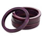 Helene Jewelry Magenta Set Of 5 Polished Squar