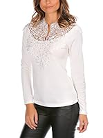 La Bella Donna Camiseta Manga Larga Zoe (Blanco)