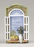 Open The Windows of Heaven Bible Scripture Plaques #40863