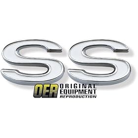 New! Chevy Camaro Emblem - Fender, SS 69 70 71 72
