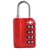 Wordlock LL-206-RD 4-Dial Luggage Lock, Red