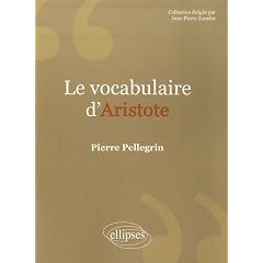 Le vocabulaire d'Aristote