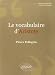 Image of Le vocabulaire d'Aristote