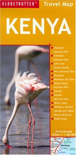 City Travel Guides Discounted  Books : Kenya Travel Map