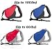 Pet Supplies : Comfort Grip Retractable Lead - Blue Up to 100 lbs