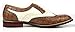 Ferro Aldo Mens Causal Wingtip Oxfords Modern Spectator Style