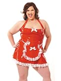 Red Patent French Maid Outfit