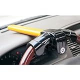 EFORCAR(R) 1 PCS Universal Anti-Theft Car Van Security Rotary Steering Wheel Lock Fits All