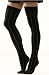 Pin Stripe Solid Opaque Thigh High by Foot Traffic