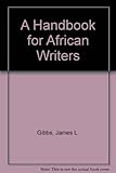 A handbook for African writers