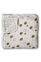 Aden & Anais Pink/Brown Dream Muslin Baby Blanket