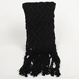 E4hats-Oversized-Knit-Scarf-Black
