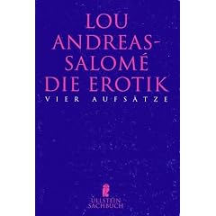 Die Erotik. Vier Aufs�tze. ( Sachbuch).