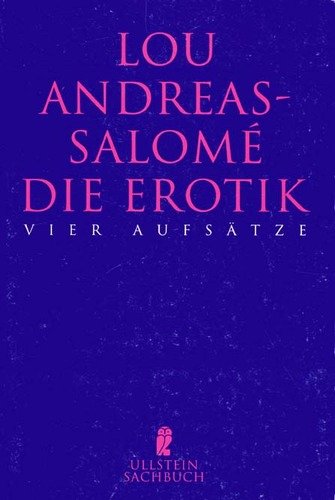 Die Erotik. Vier Aufsätze. ( Sachbuch).