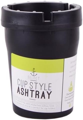 Glow in the Dark Car Auto Self Extinguishing Ashtray Fits in Cup Holder