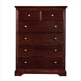 Young America by Stanley 782-64-12 GenAmerica Merlot Drawer Chest