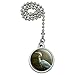 Graphics and More Great Blue Heron Ceiling Fan and Light Pull Chain