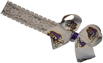 East Carolina Pirates Toddler Headband with ECU Logo Bow