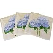 3 Packs of Novelty Floral Design Print Cocktail Napkins, Pack of 20