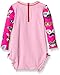 Hatley Girls' Electric Butterflies Baby Rash Guard