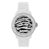 Toy Watch Ladies TZ50008WH Zebra Collection Watch by Toy Watch