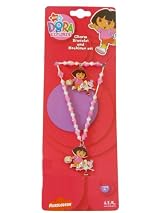Nickelodeon Dora the Explorer Charm Bracelet and Necklace Set
