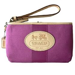 Coach Hamptons Archive Framed Wristlet Case Bag Clutch 42576 Pink