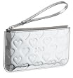 Marc By Marc Jacobs Limited Edition Large Wristlet Bag Handbag Silver