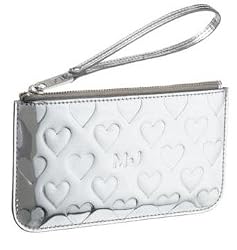 Marc By Marc Jacobs Limited Edition Large Wristlet Bag Handbag Silver