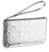 Marc By Marc Jacobs Limited Edition Large Wristlet Bag Handbag Silver