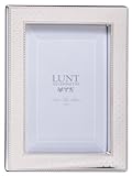 IMAGE OF Lunt Swiss Dot Sterling Picture Frame, 5 by 7-Inch