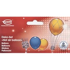 Everts 483728 - Dekoset Ballongondel, Farbe nicht frei w�hlbar