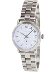 Marc by Marc Jacobs MBM3246 Baker Mini Silver Tone Watch