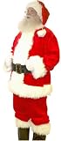 Professional Quality Plush Santa Suit